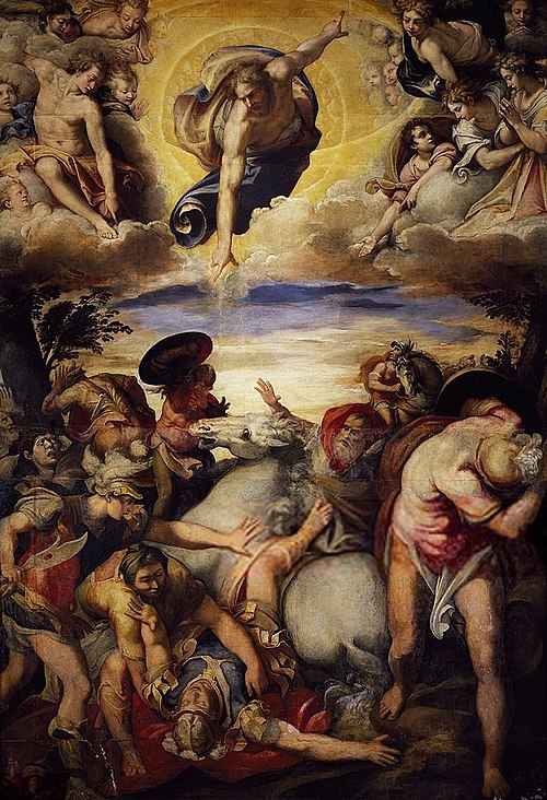 Conversion de saint Paul, 1600, Taddeo Zuccari