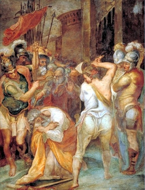 Martyre de saint Paul, 1600, Taddeo Zuccari