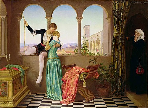 Romeo and Juliet Farewell, , Eleanor Fortescue-Brickdale