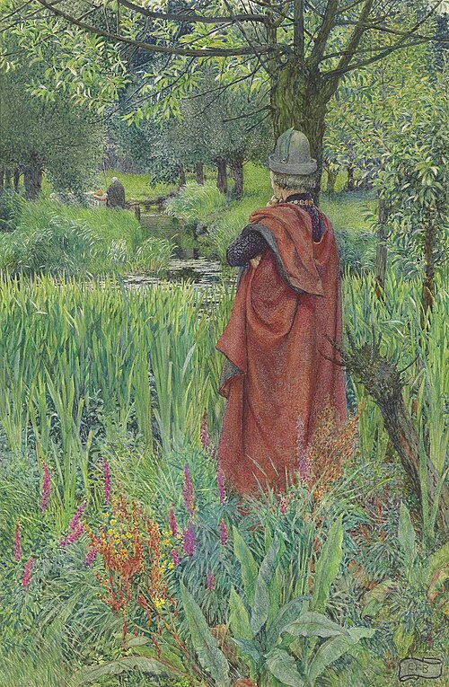 Lancelot and Elaine: Farewell, fair Lily, , Eleanor Fortescue-Brickdale