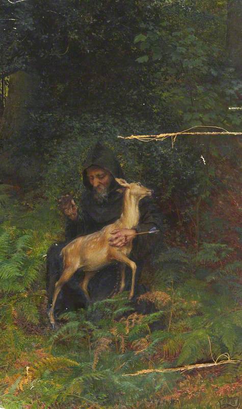 La Légende de Saint Gilles, 1910, Eleanor Fortescue-Brickdale