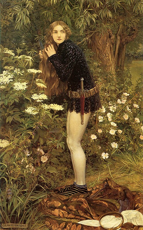 The Little Foot Page, 1905, Eleanor Fortescue-Brickdale