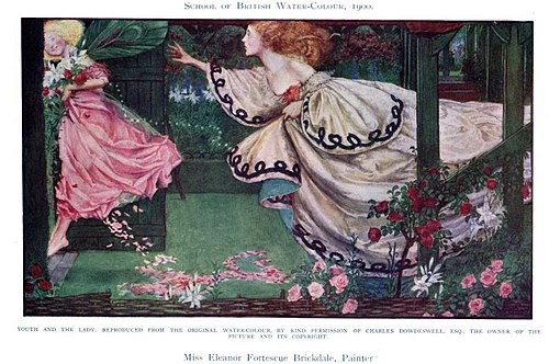 Youth and the Lady, 1905, Eleanor Fortescue-Brickdale