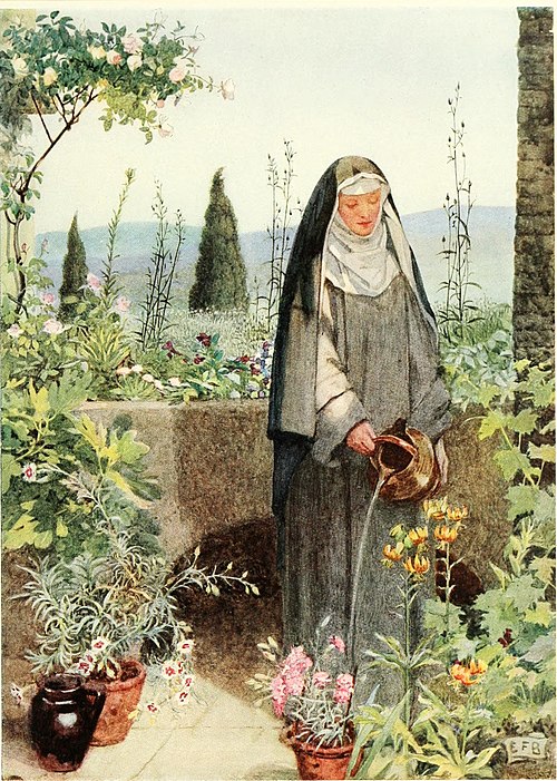 St Clare, 1919, Eleanor Fortescue-Brickdale