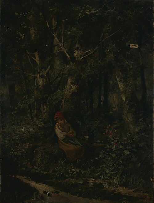 Un ruisseau sous bois, , Henri Charles Langerock