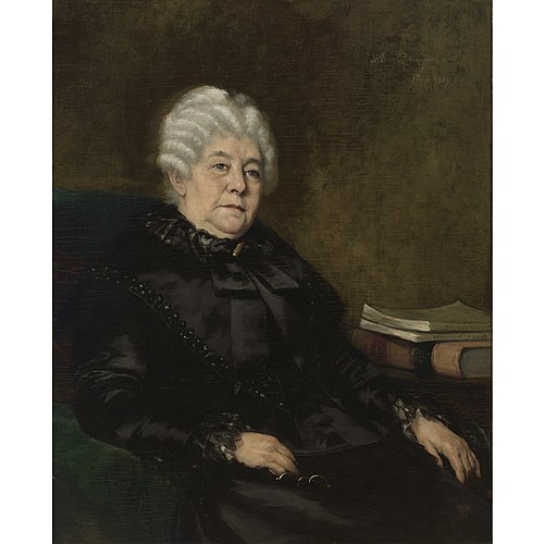 Elizabeth Cady Stanton, 1889, Anna Elisabeth Klumpke