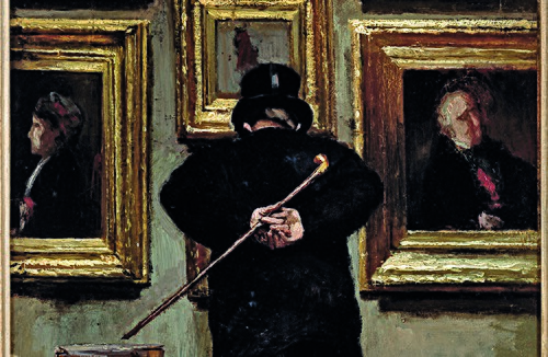 The artlover, 1878, Pieter Oyens