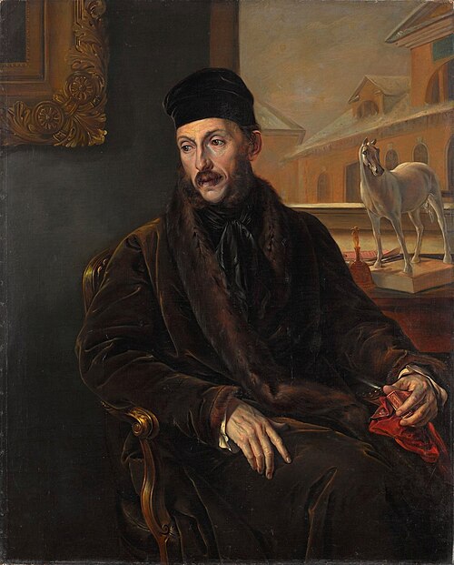 Dmitriy Petrovich Voeykov, 1842, Vassili Tropinine