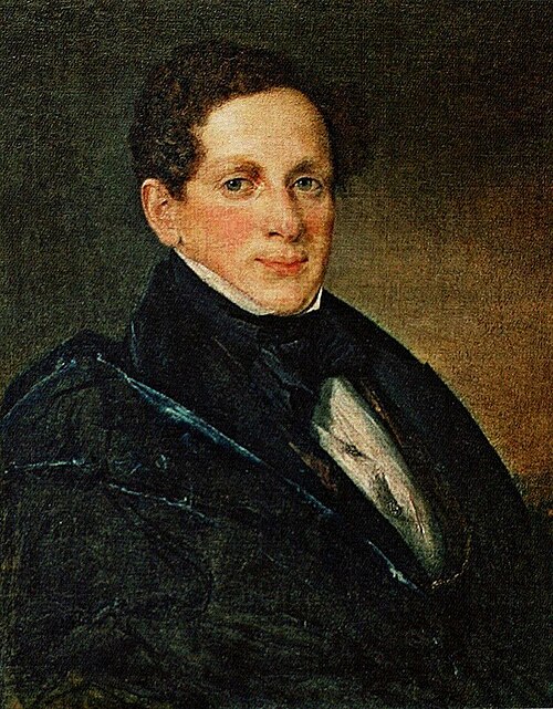 Portrait of Andrei Mikhailovich Bolotov, 1838, Vassili Tropinine