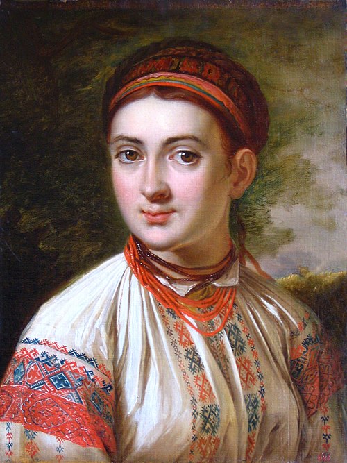 Lady from Podolia, 1821, Vassili Tropinine