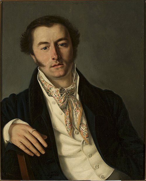 Portrait d’homme, 1820, Vassili Tropinine