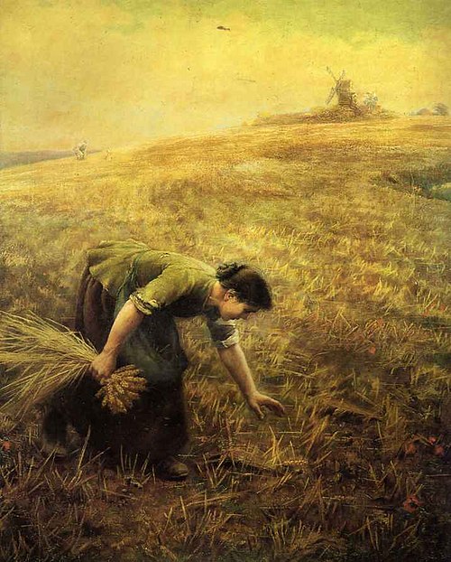Gleaning, , Arthur Hughes