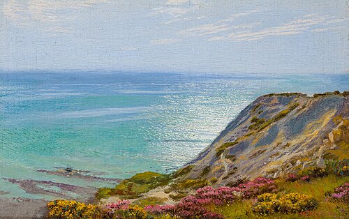 The Landslip, 1916, Arthur Hughes