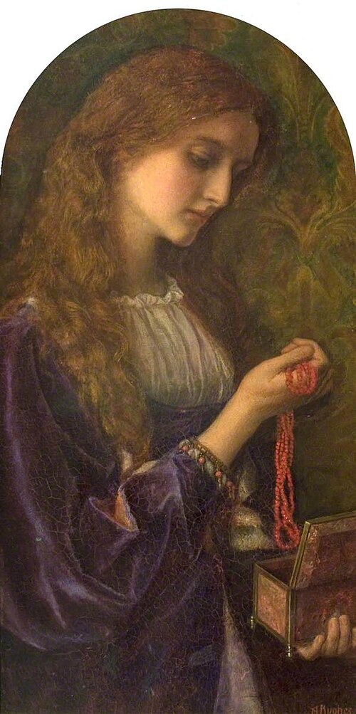 Madeleine, 1863, Arthur Hughes