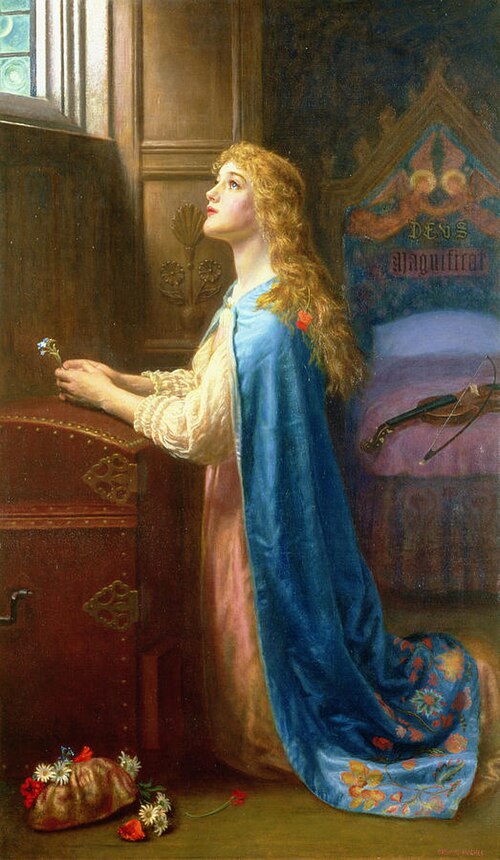 Forget Me Not, , Arthur Hughes