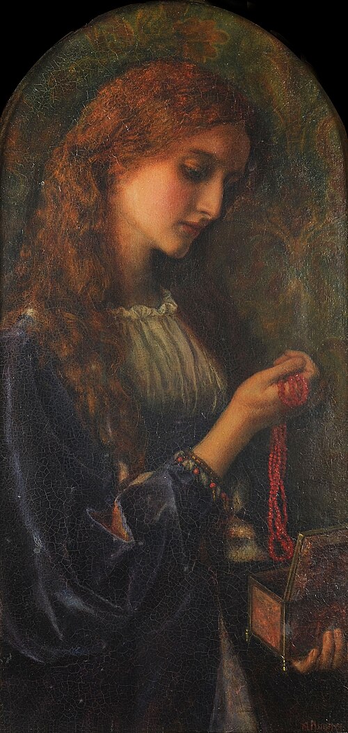 Madeleine, 1862, Arthur Hughes