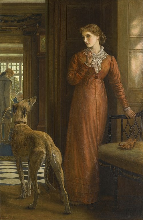 Uncertainty, 1878, Arthur Hughes