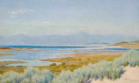 Coastal Landscape, Wales, , Arthur Hughes