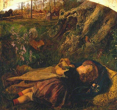 The Woodman’s Child, 1860, Arthur Hughes