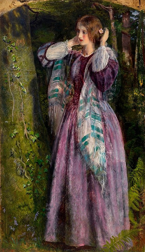 The Long Engagement - Amy, 1856, Arthur Hughes