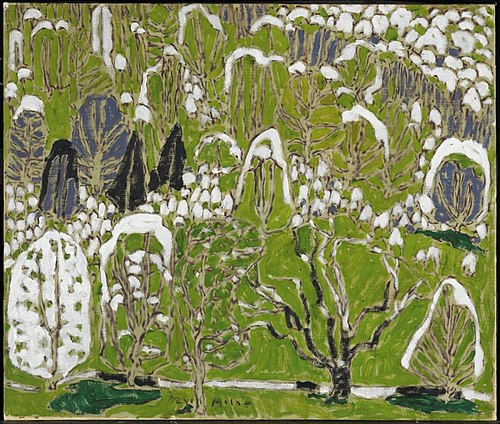 Trees in Spring, 1917, David Milne