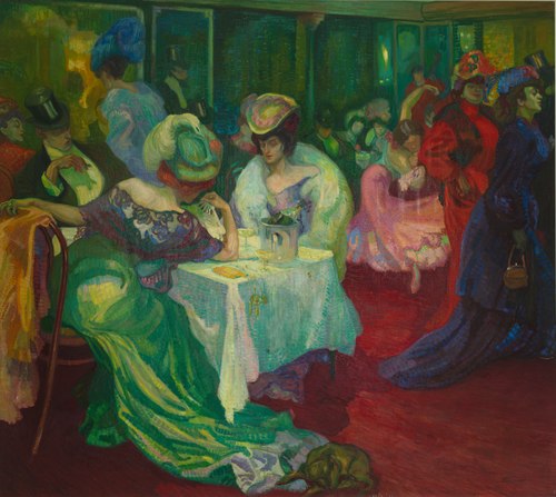 Night Café, 1906, Axel Törneman