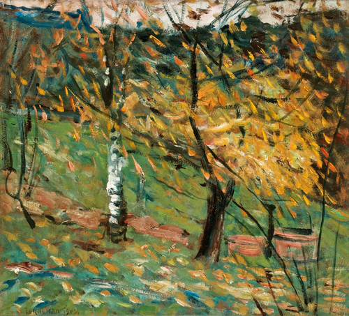 The White Birch, 1902, Axel Törneman