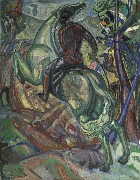 Autumn Hunt, 1920, Axel Törneman