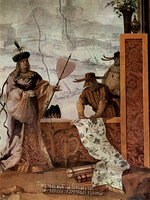 Mercante cinese di tessuti, 1757, Giandomenico Tiepolo