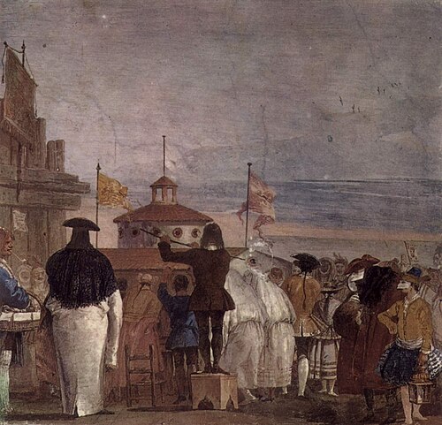 Mondo novo, 1757, Giandomenico Tiepolo