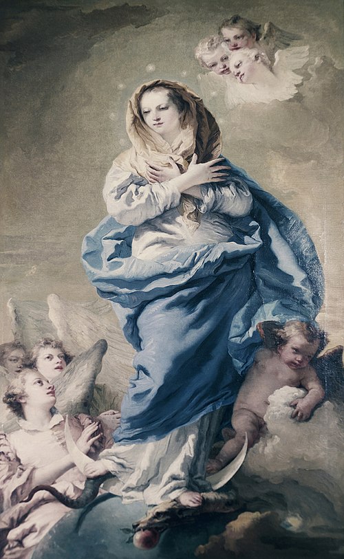 L'Immaculée Conception, 1775, Giandomenico Tiepolo