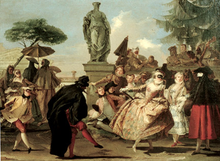 El minuet, 1756, Giandomenico Tiepolo