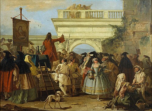 Le Charlatan, 1756, Giandomenico Tiepolo
