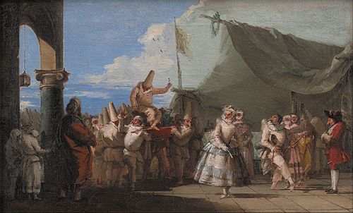 The Triumph of Pulcinella, 1765, Giandomenico Tiepolo