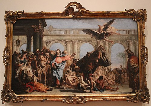 The Miracle of the Pool of Bethesda, , Giandomenico Tiepolo