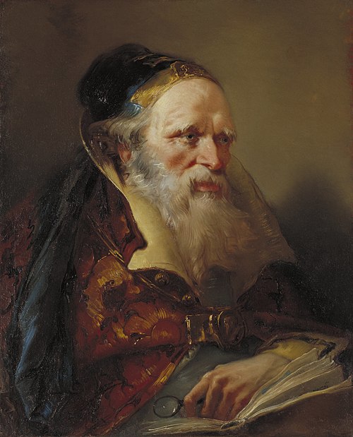 Head of a Philosopher, 1757, Giandomenico Tiepolo
