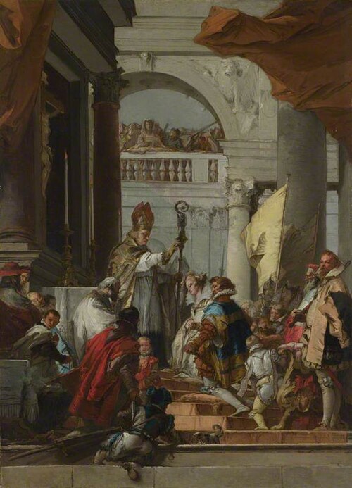 The Marriage of Frederick Barbarossa, 1752, Giandomenico Tiepolo