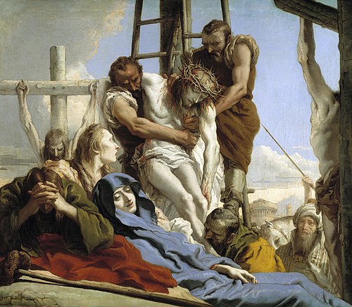 The Descent from the Cross, 1772, Giandomenico Tiepolo