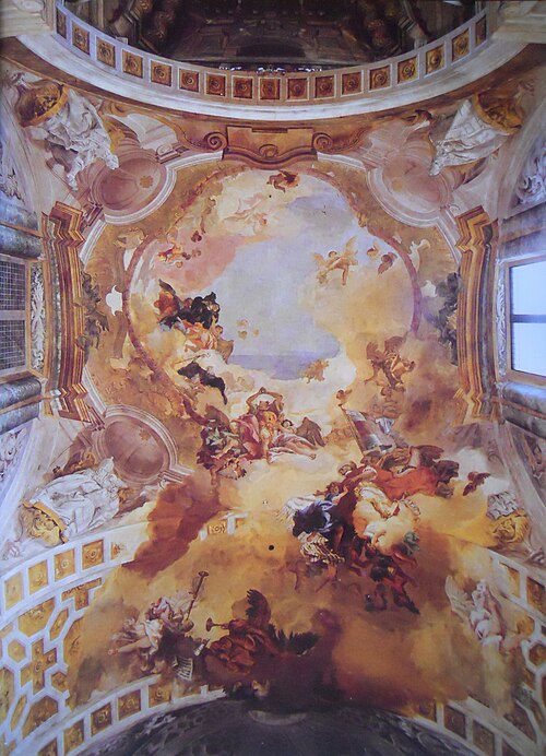 Saints Faustinus, Jovita, Benedict, and Scholastica, 1754, Giandomenico Tiepolo