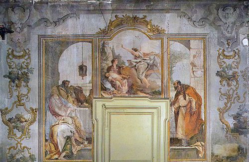 Studiolo dell'Abate, 1754, Giandomenico Tiepolo