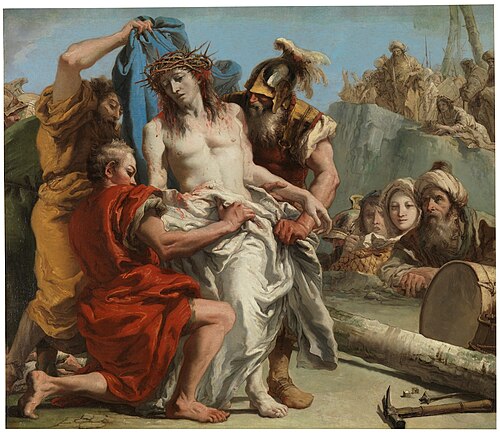 El Expolio de Cristo, 1772, Giandomenico Tiepolo