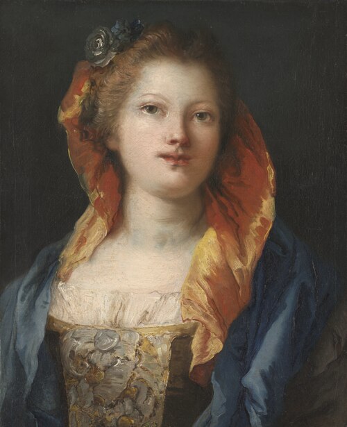 Portrait of a Woman, 1766, Giandomenico Tiepolo