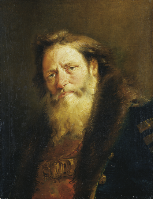 Head of an Old Man, 1755, Giandomenico Tiepolo