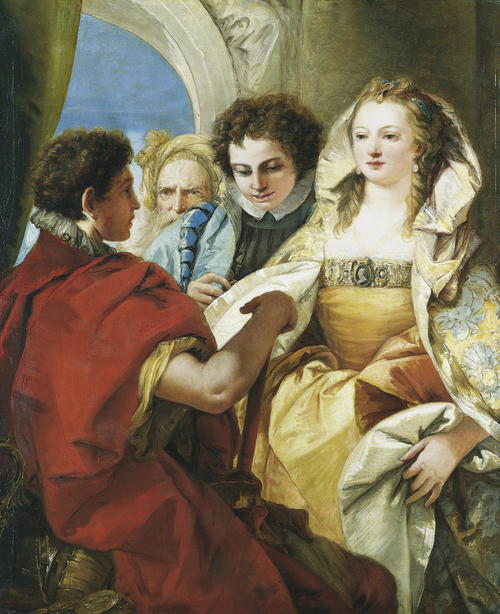 The Continence of Scipio, 1751, Giandomenico Tiepolo