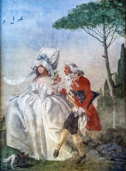 menuet à la villa de Zianigo, 1791, Giandomenico Tiepolo