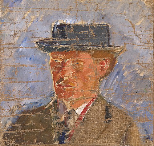 Portrait of the Painter Edvard Weie, 1907, Karl Isakson