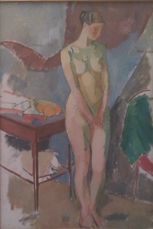 Standing Female Nude, 1919, Karl Isakson