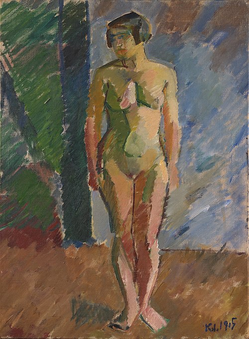 Standing Model, 1915, Karl Isakson