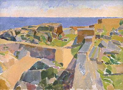 Bastions, Christiansø, 1921, Karl Isakson
