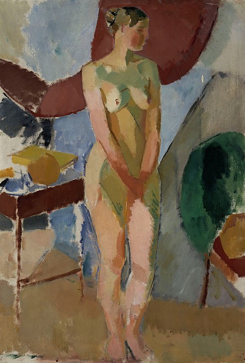 Standing Female Nude, 1919, Karl Isakson